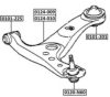 ASVA 0101-201 Control Arm-/Trailing Arm Bush